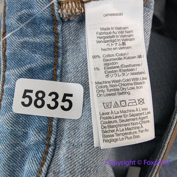 NEW Madewell The Curvy Perfect Vintage Straight Jean in Ferman Wash, size 28 - Picture 16 of 16